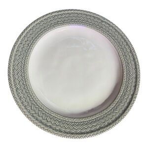 JULISKA LE PANIER Grey Mist Dessert Salad Plate New, Discontinued